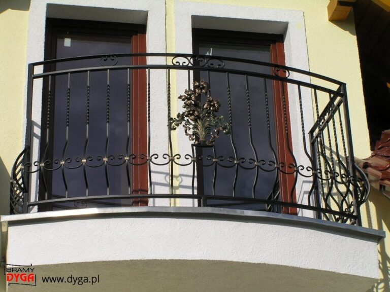 Balustrada - realizacja firmy Dyga