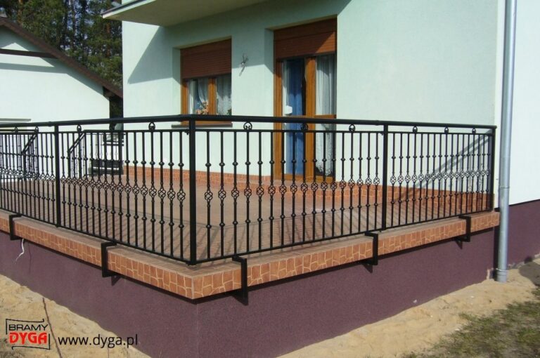 Balustrada - realizacja firmy Dyga