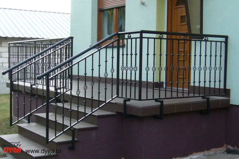 Balustrada - realizacja firmy Dyga