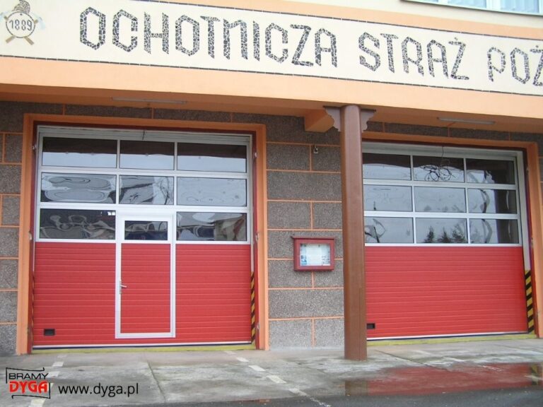 Brama segmentowa - realizacja firmy Dyga