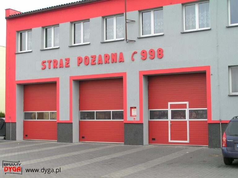 Brama segmentowa - realizacja firmy Dyga