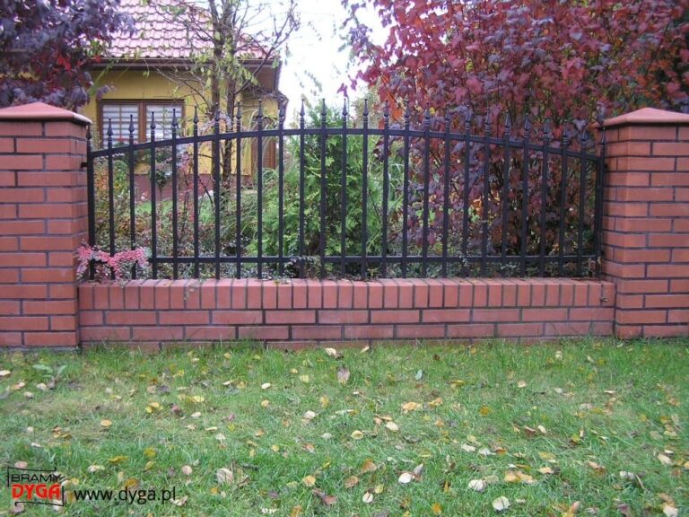Ogrodzenie - realizacja firmy Dyga